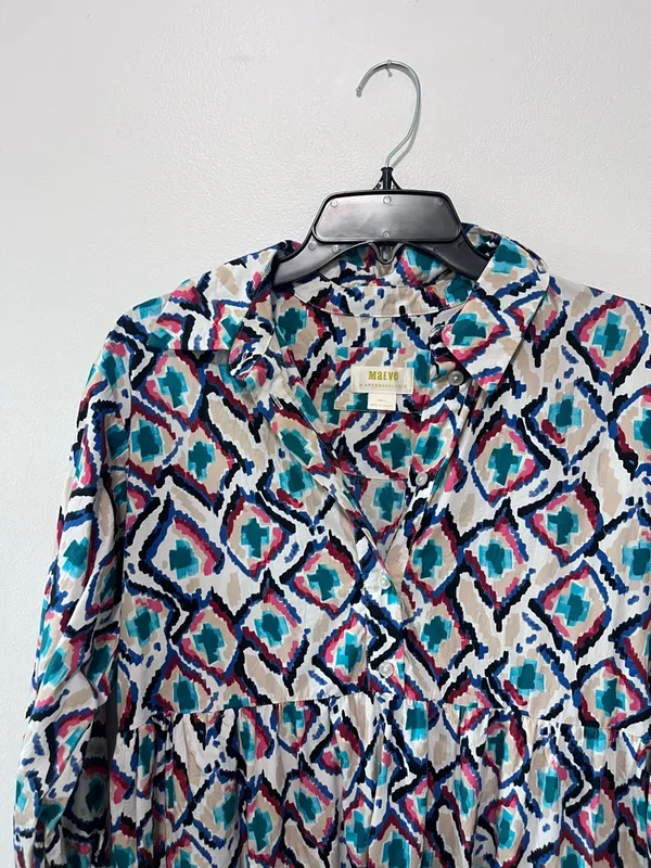 Anthropologie The Bettina Shirt Dress- Size Small - Image 6