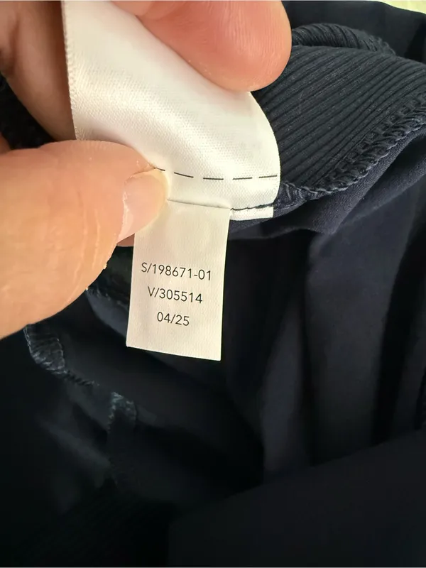 Athleta Brooklyn Ankle Pants Size 20 Plus Navy Blue Stretch Travel Pants - Image 6