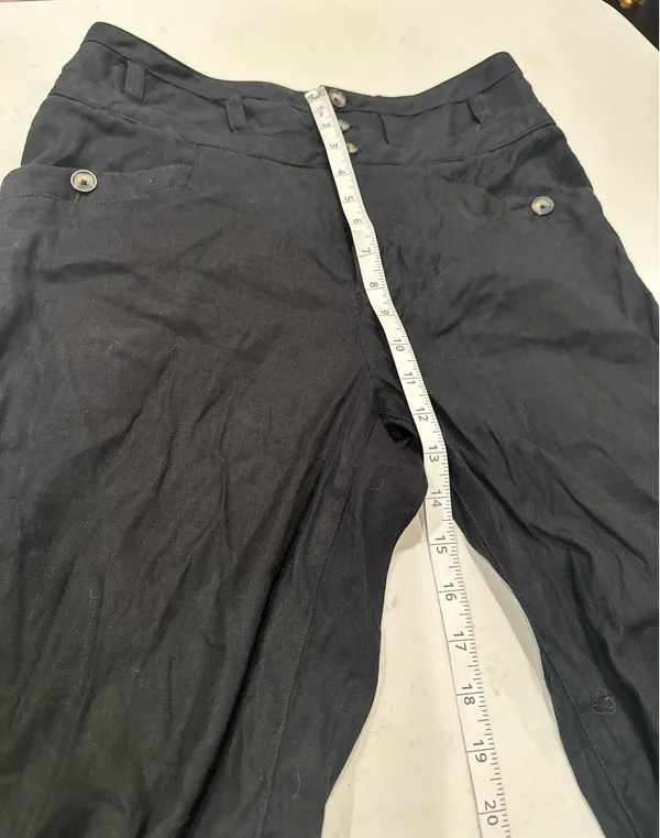 Anthropologie Linen Wide-Leg Pants - Image 4