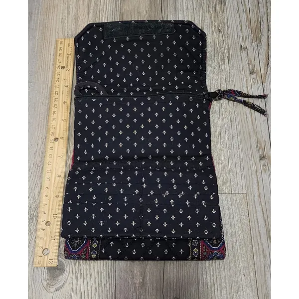 Vera Bradley Crossbody Wallet Floral Quilted Clutch‎ Bag - Image 5