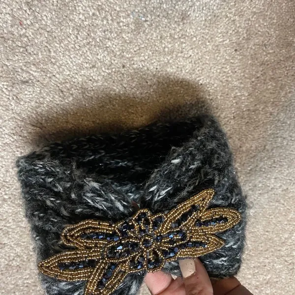 Woman’s winter headband Gray - Image 2