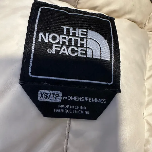 THE NORTH FACE Women’s Sz: XS Puffer Jacket Silver Goose Down Fill Quilted. - Image 8