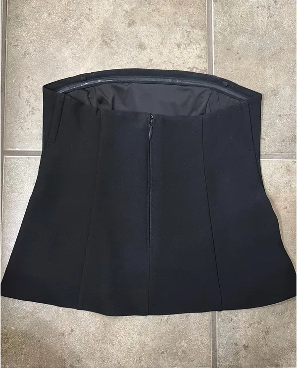 Abercrombie Black Strapless Top - Image 2