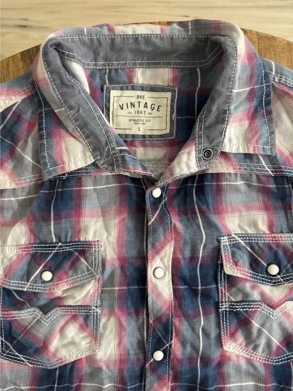 BKE Vintage Pearl Snap - Image 2