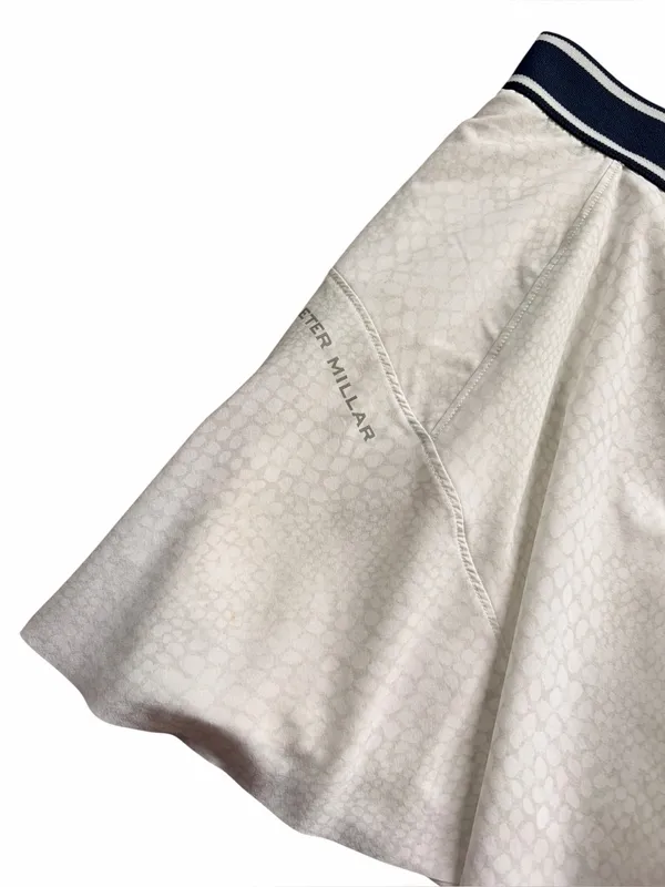 Peter Millar Gabriela Swing Skort in Slithering White Size Large Golf Tennis - Image 2