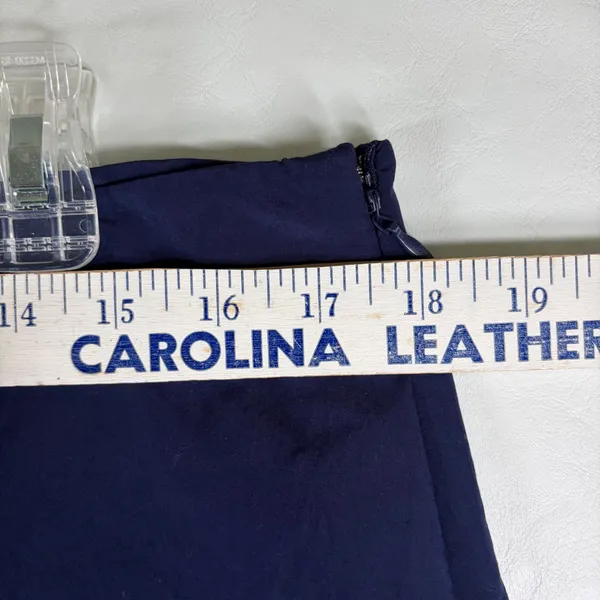 Navy Blue Bubble Hem Two Piece Set Cami Silky Top L and Mini Skirt 12 Party Chic - Image 6