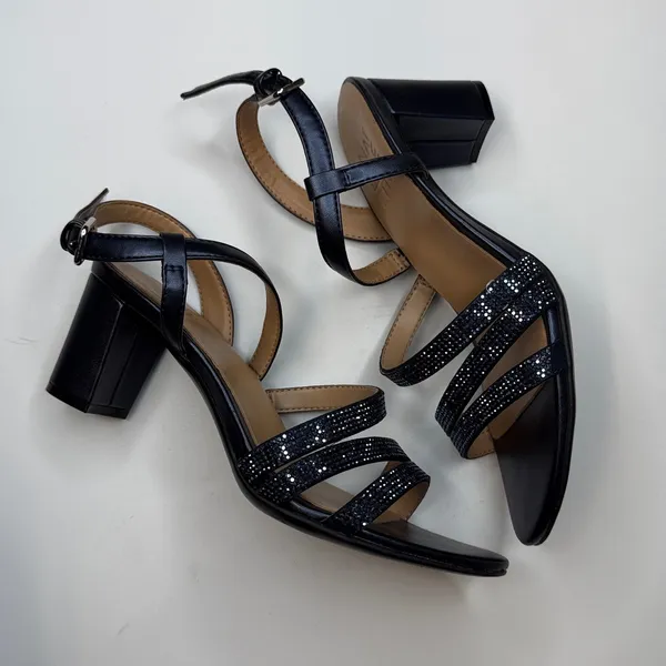 Naturalizer Women's Bridget 4 Rhinestone Strappy Sandals- Size 6.5 - Image 7