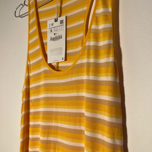 ZARA Ribbed Tank Dress - Image 4