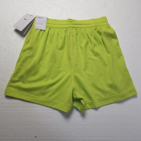 Nike Women's Essential Dri-Fit 4" Mesh Basketball Shorts in Cyber size XS NWT - Image 6