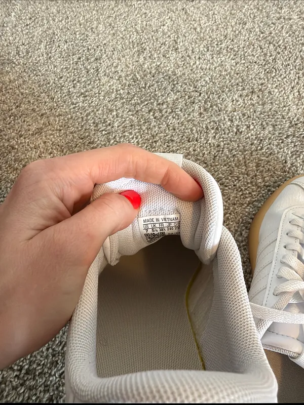 White adidas - Image 6