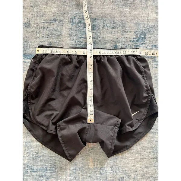 Nike Black Tempo Brief Lined Athletic Running Shorts Women's Small - Image 5
