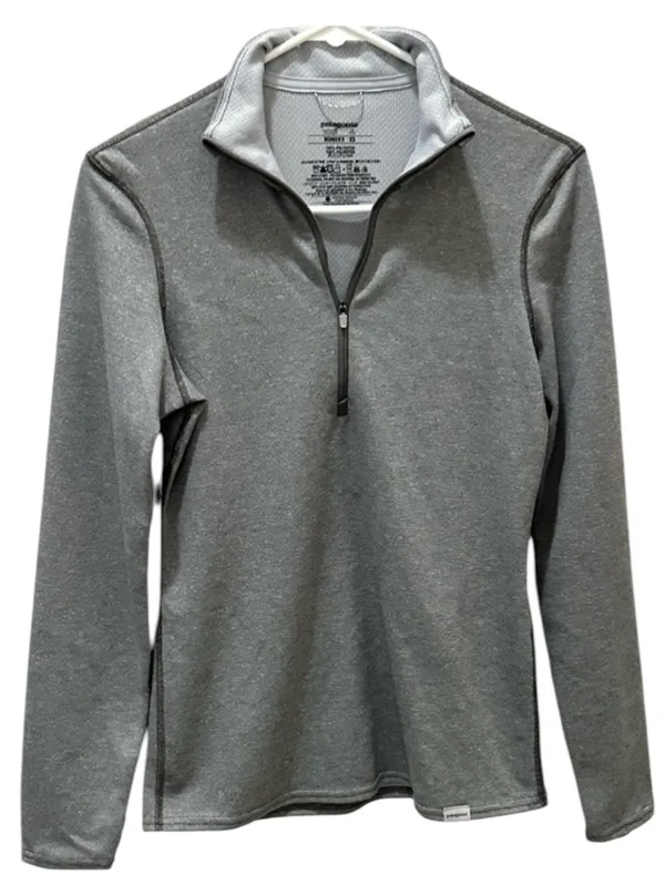 PATAGONIA Capilene base layer shirt size XS 1/4 zip gray - Image 2