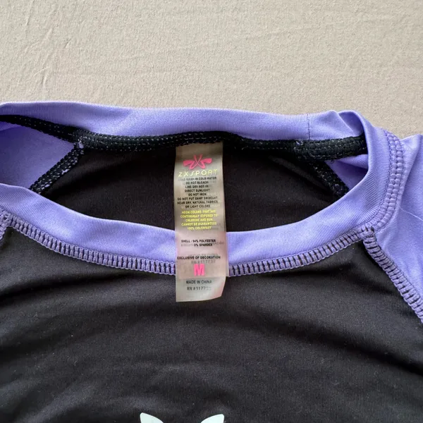 ZX Sport Rashgaurd Swim Top - Image 4