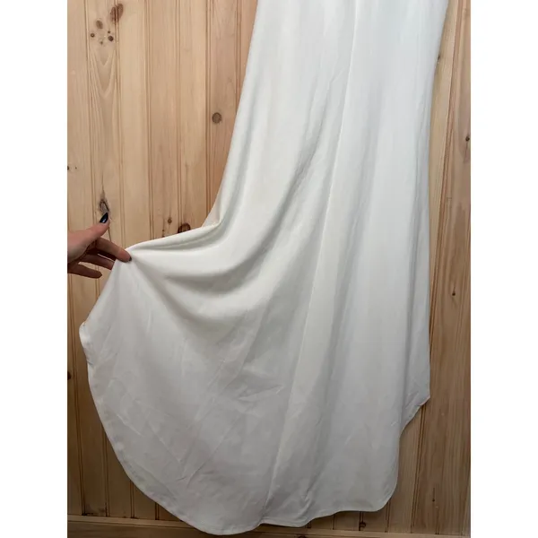 NWT Lulus Forever Remarkable White Bustier Off-the-Shoulder Maxi Dress Bridal XS - Image 7