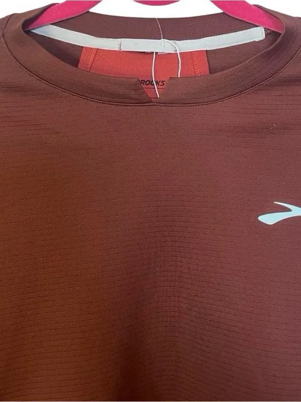 Brooks Run Within Sweatshirt Run Raisin Copper NWOT Small - Image 6