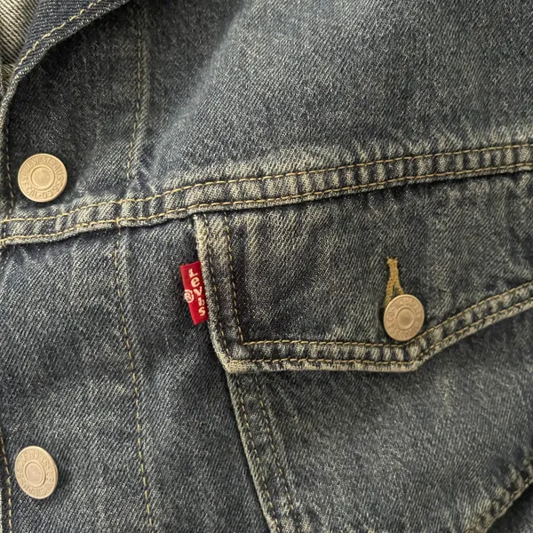 Oversized Loose Levi's Women's Pajama Trucker Jacket - Personal Space - Image 2