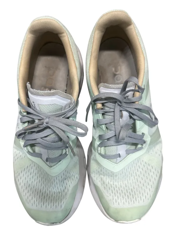 On Running Women's Mint and Gray Cloudpulse Running Shoes - Image 5