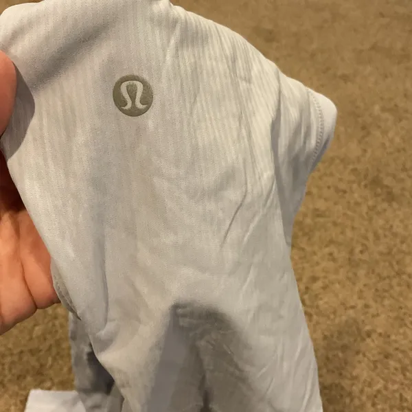 Lululemon Athletica Light Blue Cropped dance studio Pants - Image 3