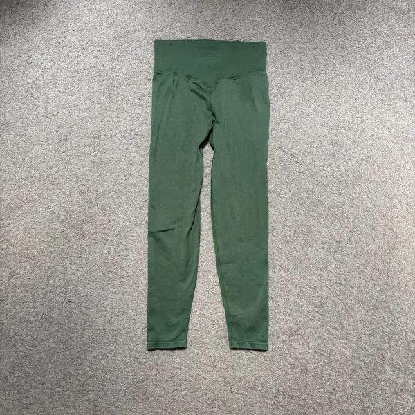 Victoria's Secret PINK Green Seamless Ribbed Leggings - Image 5