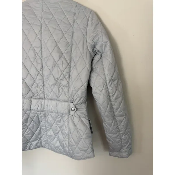 BARBOUR Women’s Flyweight Quilted Jacket Breeze Blue Sz US 4 = UK 8 NWT - Image 14