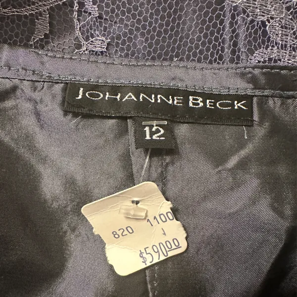 Johanna Beck Silk and Lace Maxi Skirt - NWT - Size 12 - Image 9