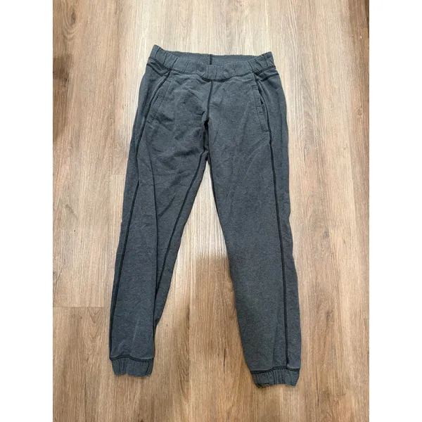 Lululemon Jogger‎ gray Heathered Sweatpants Womens Size 6 - Image 2