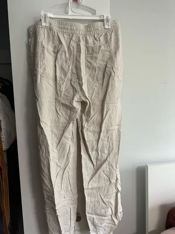 Old Navy Linen Pants Wide-Leg - Image 2