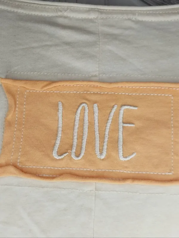 Oli & Hali Layered Heart Patchwork Relaxed Fit Shabby Chic Boho Cottagecore Top - Image 7