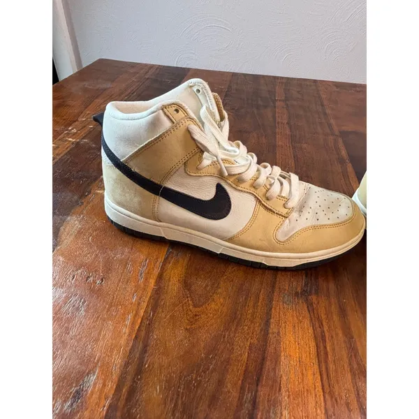 Nike Dunk High Pale‎ Vanilla Sail Black DX2044-101 Womens 9 Sneakers High Top - Image 6