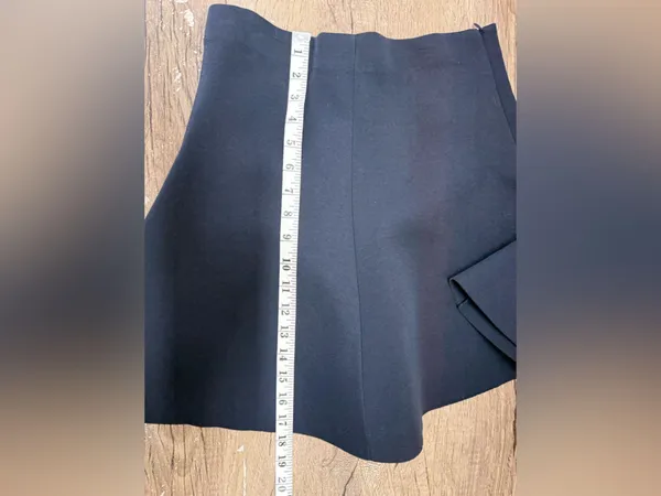 RED‎ VALENTINO navy blue mini skirt size small - Image 6