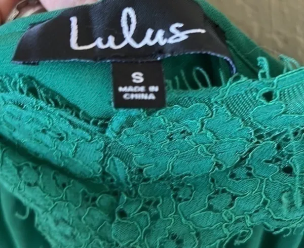 Lulus In Celebration Green Pleated Midi Dress - Image 10