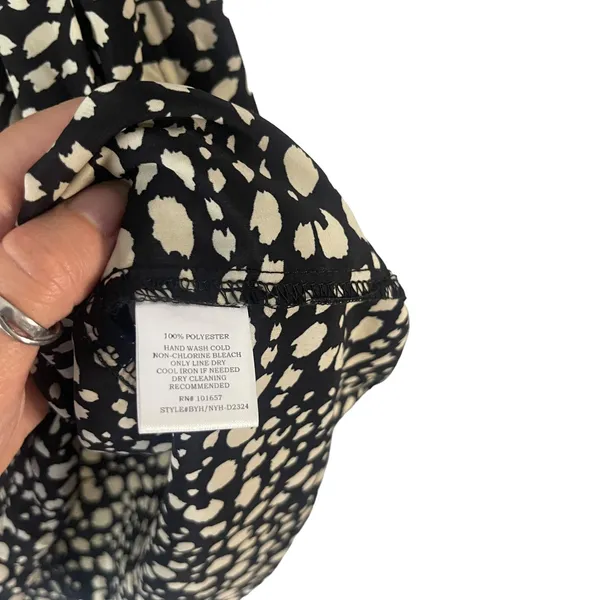 Nine Bird Y2k Women's Size Small Spot Key Hole Open‎ Back Mini Dress - Image 5