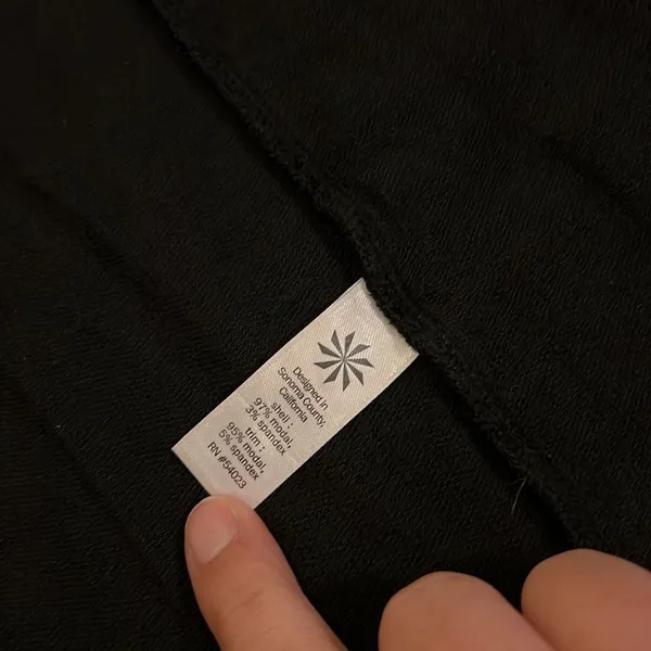 ‎Athleta small black cardigan - Image 7