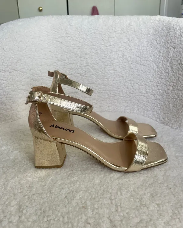 Gold Abound Heels Nordstrom - Image 2