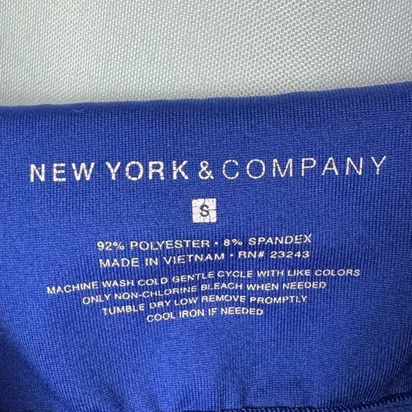 New York &‎ Company Royal Blue Cami Tank Top S - Image 4