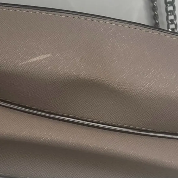 Tori Burch Emerson Envelope Bag- Gray - Image 4