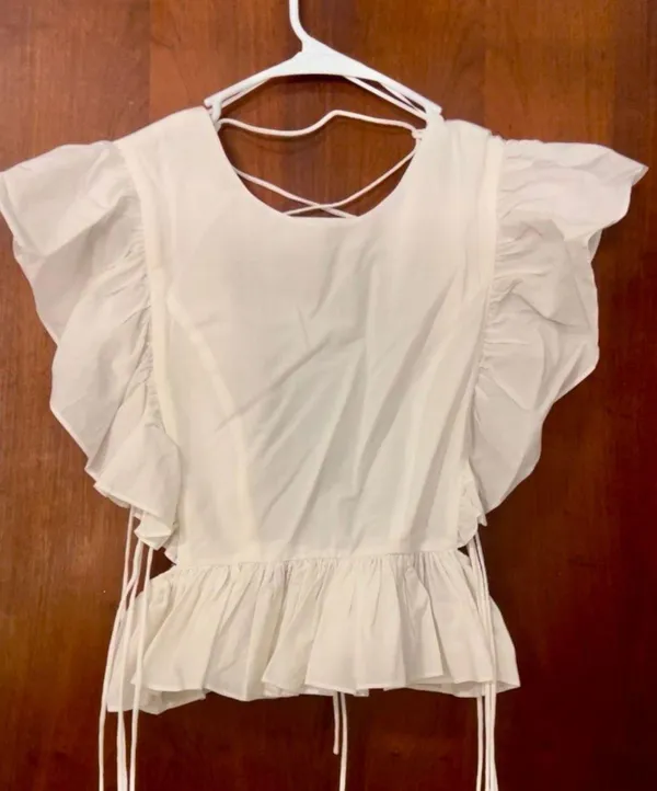 Mabel JOYCE LACE UP DETAIL TOP✨ - Image 2