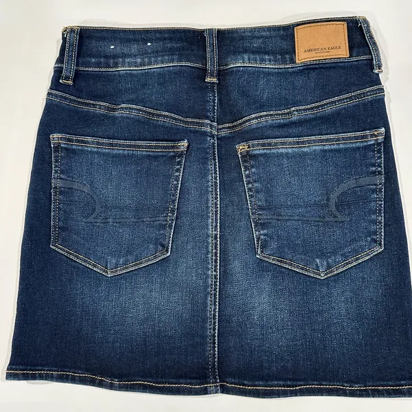 American Eagle - Next Level Stretch Denim Skirt - Size 0 - NEW‎ With Tags. - Image 5