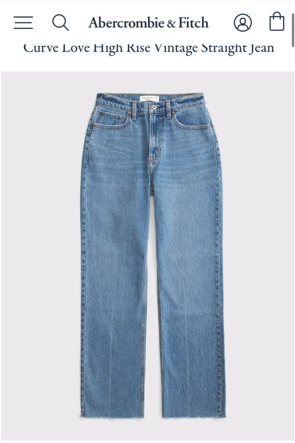 Abercrombie Jeans Vintage Straight High-Rise - Image 3