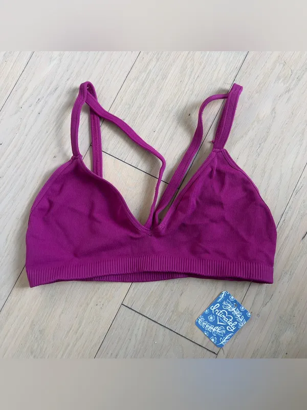 Free People Keira Seamless Bra Bralette in Fuchisia NWT - Image 3