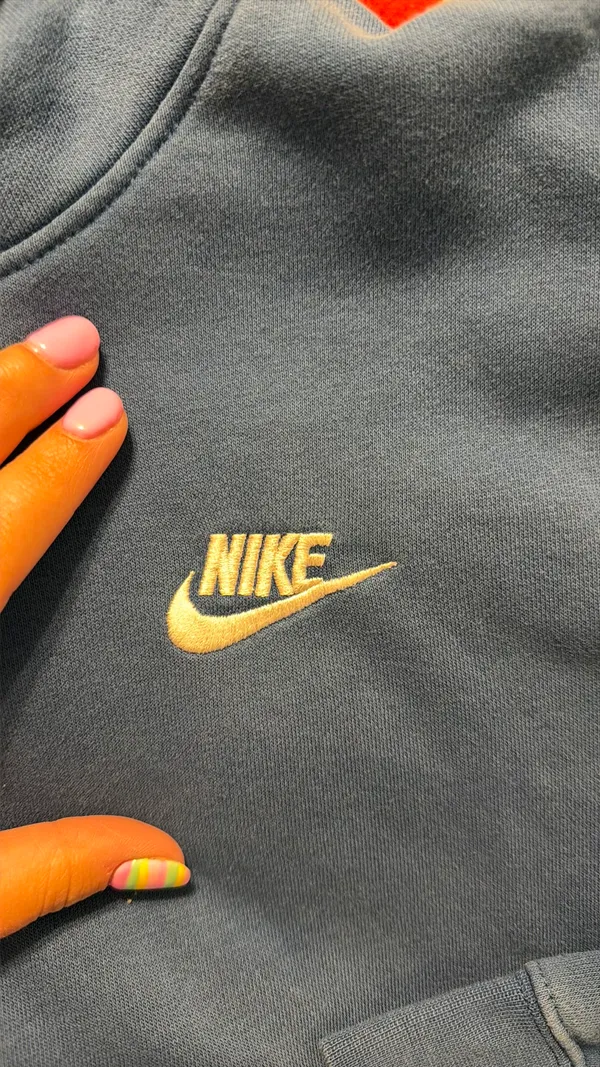 Blue Nike Hoodie Women’s - Image 2