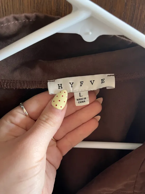 HYFVE Jacket Brown Suede - Image 3