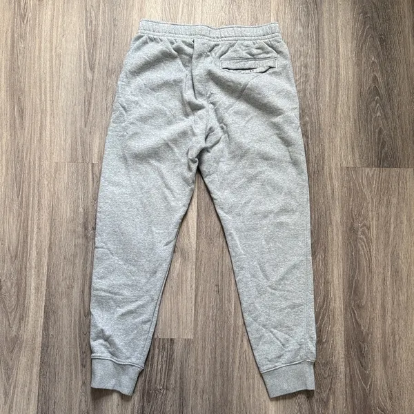 Nike Heather Gray Joggers Size Medium Classic Unisex Sweats - Image 3