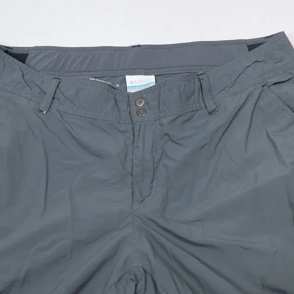 Columbia Omni-Shade Hiking Pants Womens 16 Regular Gray Cargo Utility Outdoor - Image 5