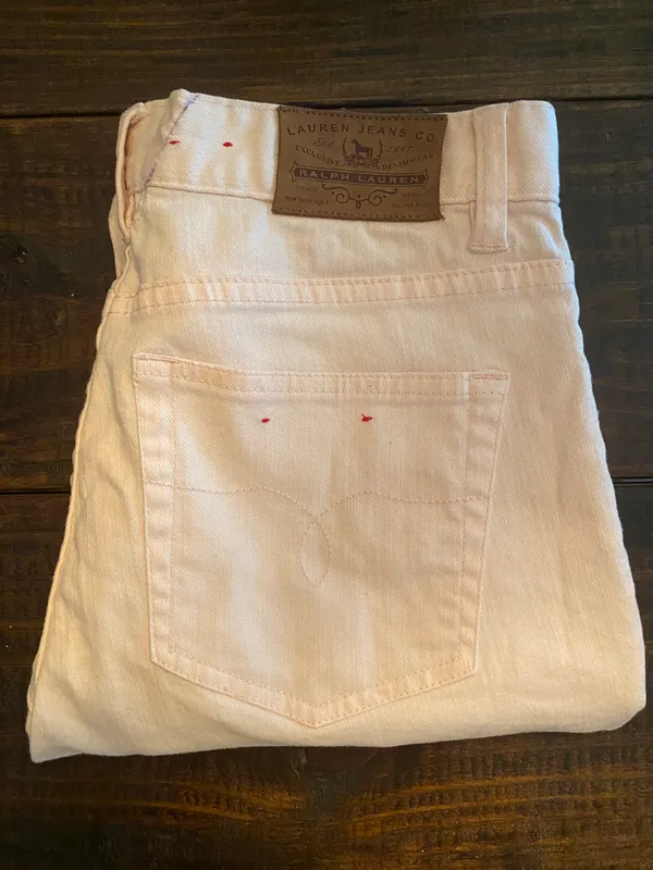 Light Pink High Waisted Capris - Image 3