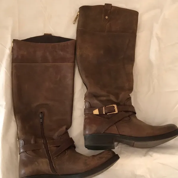 Steve Madden brown leather boots - Image 5
