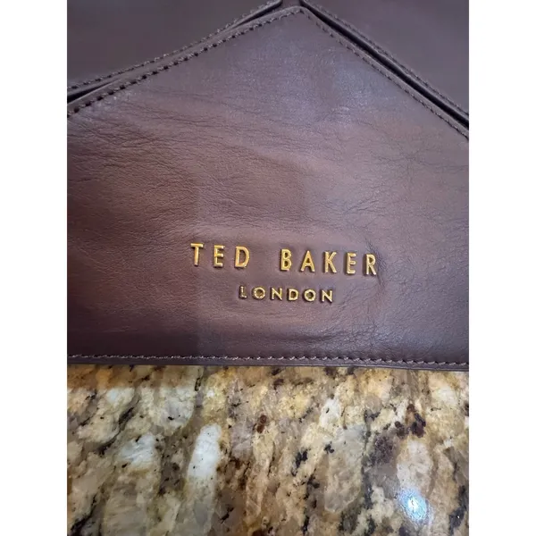 Ted Baker London Hannah Origami Tote - Rich Brown - Image 4