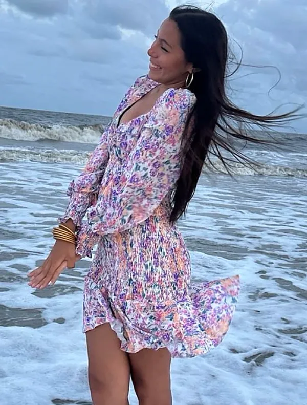 Floral Smocked Dress - Image 2