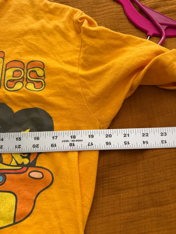 Junk Food The Beatles Yellow Submarine Long Sleeve Shirt Yellow Band Tee 🌼🪲🎸🎵 - Image 6
