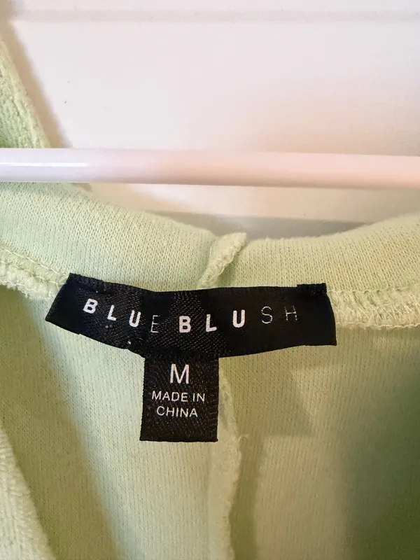 Blue Blush Terry Romper - Image 3